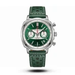Breitling Top Time Zorro Perforated green Strap green dial Watch | AA Grade Inspired