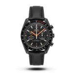 Omega Speedmaster Racing Chrono black Leather black tone Watch | AA Grade Inspired