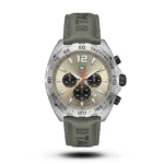 TAG Heuer Formula 1 Chronograph grey Suede Leather Watch | AA Grade Inspired