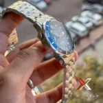 Omega Seamaster Diver Chronograph Blue Dial Steel Watch - Image 8