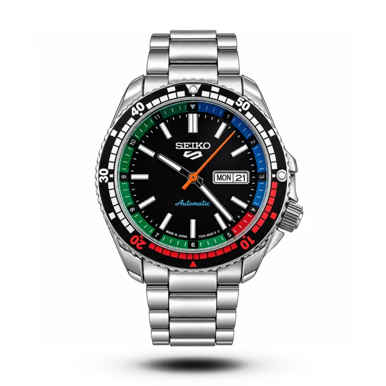 Seiko 5 Sports Rally Diver Black DIal Watch