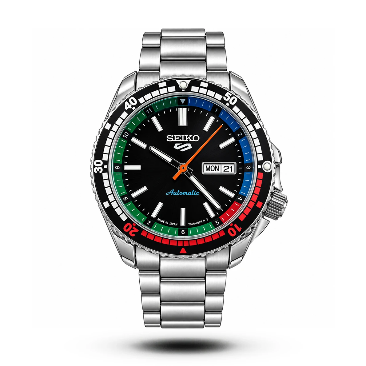 Seiko 5 Sports Rally Diver Black DIal Watch Seiko 5 Sports Rally Diver Black DIal Watch