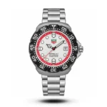 TAG Heuer Formula 1 Solargraph Silver Dial Black Bezel Watch