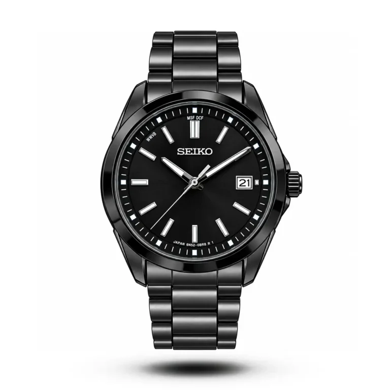 Seiko Classic Analog Automatic Full Black Watch