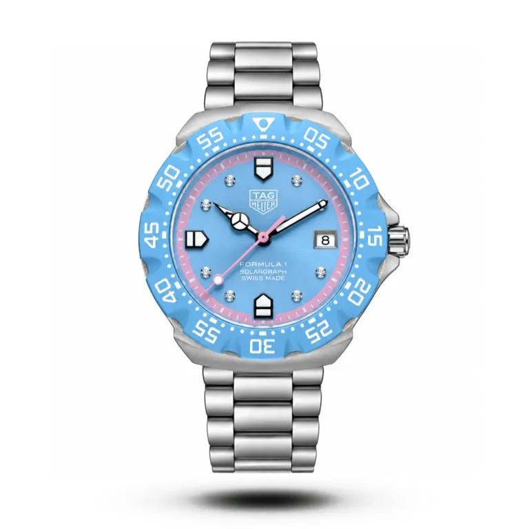 TAG Heuer Formula 1 Solargraph TIffany Dial Tiffany Bezel Watch