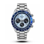 Seiko Prospex Speedtimer Chrono Ice blue Dial Blue bezel Watch