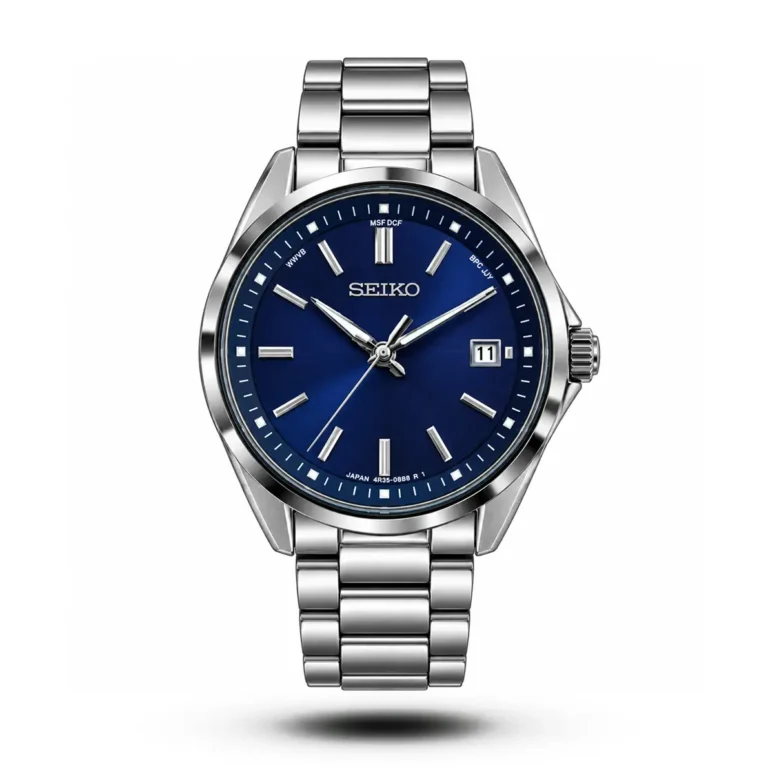 Seiko Classic Analog Automatic Blue Dial Watch