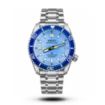 Seiko Marinemaster 300M Diver SKy Blue DIal Blue Bezel Watch