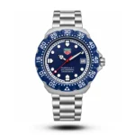 TAG Heuer Formula 1 Solargraph Blue Dial Blue Bezel Watch